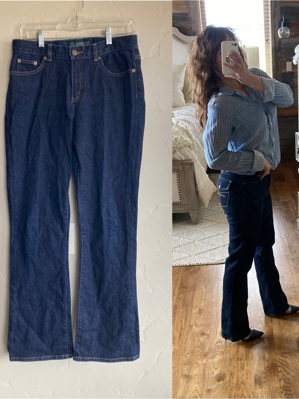 Lauren Ralph Lauren Jeans Co. Classic Bootcut Dark Wash Jeans Size 4